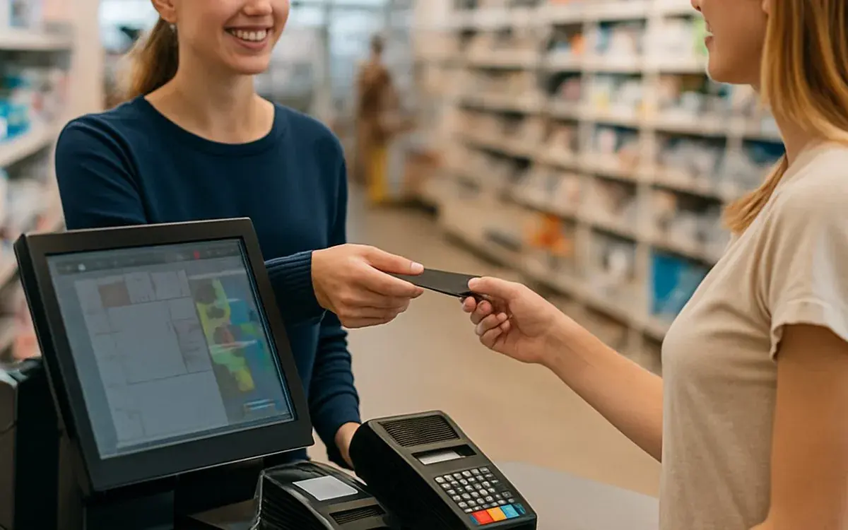 Retail support illustration